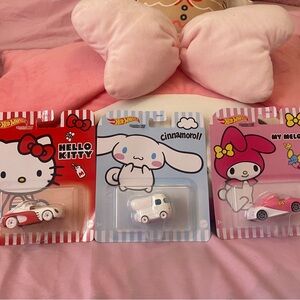 Hot Wheels Sanrio Character Car Set
